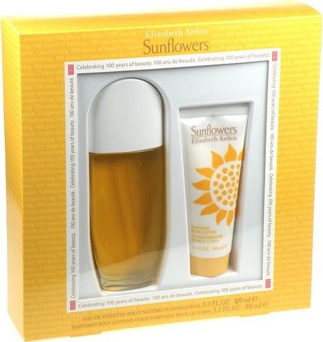 Elizabeth Arden Zestaw Sunflowers Edt Spray 100ml + balsam do ciala 100ml 085805550332 (085805244828)