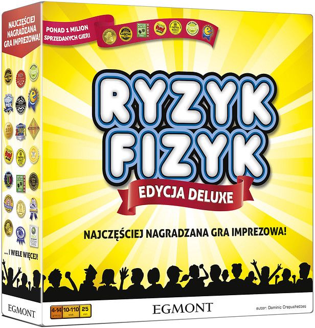 Egmont Gra planszowa Ryzyk Fizyk Deluxe 266399 (5908215009229) galda spēle