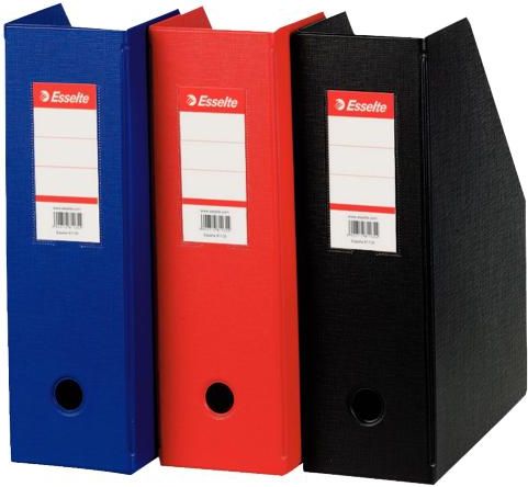 Esselte Pojemnik na dokumenty, czasopisma A4 skladany PCV 100mm (10K215A) 10K215A (5701216560771)