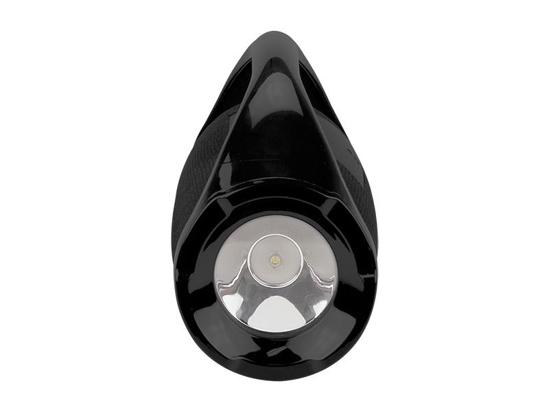 Speaker BT-470 + flashlight Black pārnēsājamais skaļrunis
