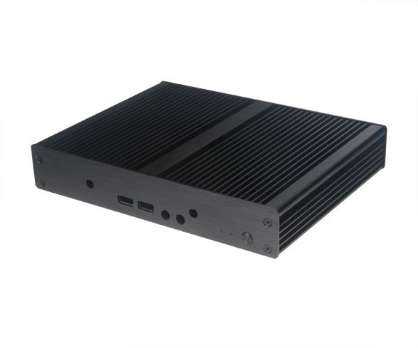 Akasa Thin Mini-STX case Laplace ST for Fujitsu D3544-S, fanless, VESA mountable Datora korpuss