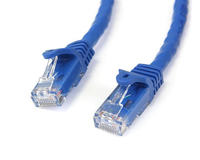 StarTech.com 3m Cat6 Gigabit Snagless RJ45 UTP Patchkabel - Blau (N6PATC3MBL) adapteris