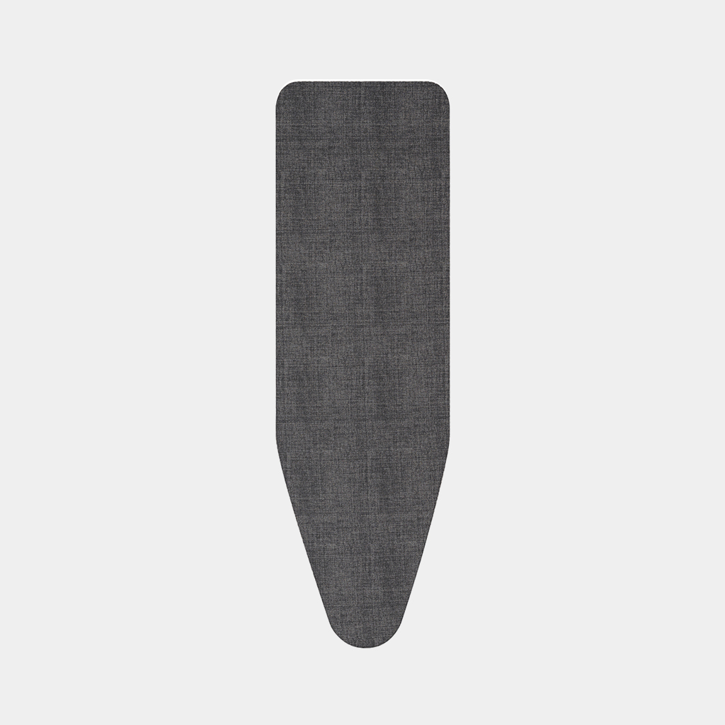 BRABANTIA gludināmā dēļa pārvalks, 124x38 cm, Denim Black (B) 4mm+ 4mm filcis 130885 gludināmais dēlis, veļas žāvētājs