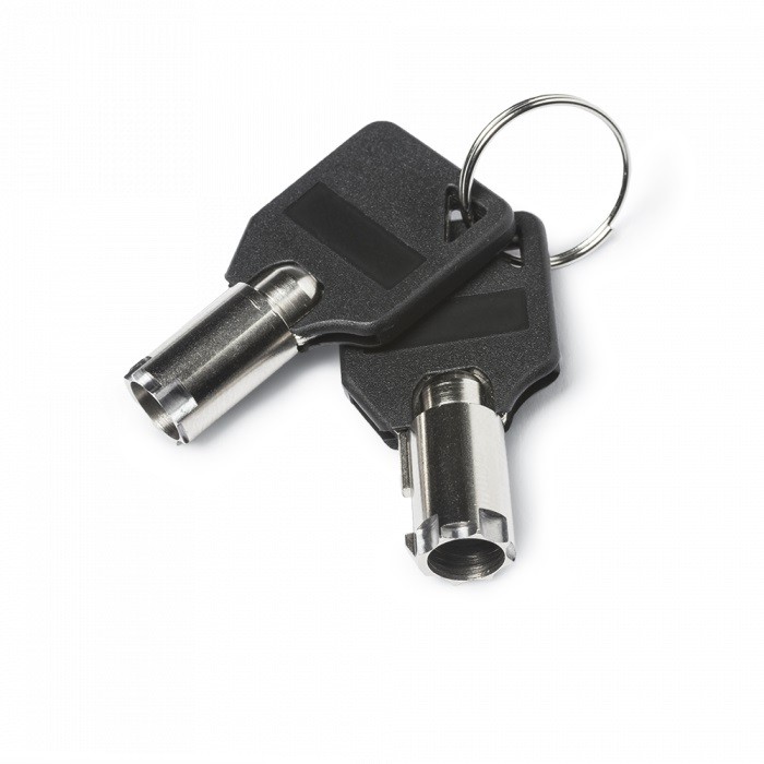 Key Security Lock Exchangeable T/N/W Head aksesuārs portatīvajiem datoriem