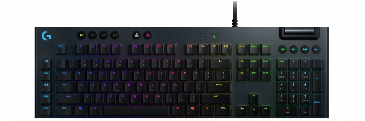 Logitech Keyboard G815 RGB Mechanical Tactile 920-00899 klaviatūra