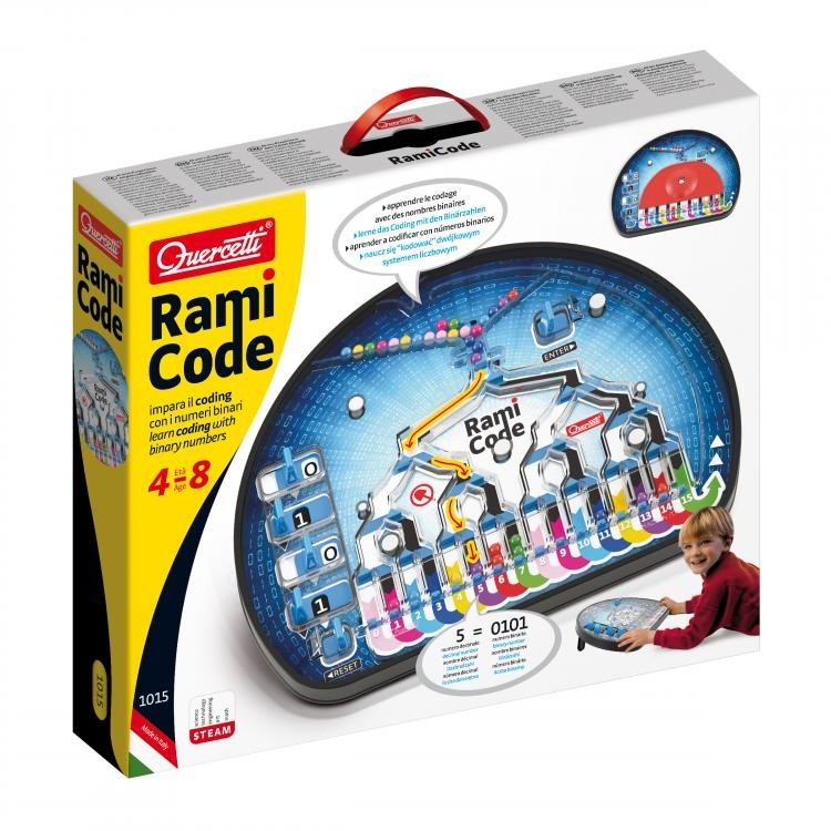 Quercetti Rami Code 040-1015 puzzle-arcade game galda spēle