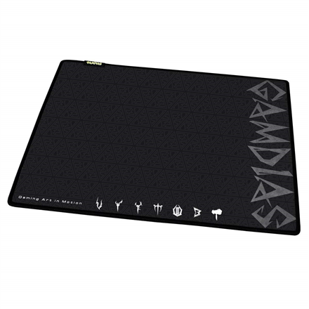 Gamdias Mouse Mat, GMM2300, Black, Size: 350 x 280 x 4 mm mm peles paliknis