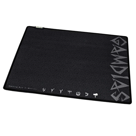 Gamdias Mouse Mat,  GMM1510, The Unique honeycomb fabrics provide uniformly vertical and horizontal movement resistance. Size: 430 x 350 x 4 peles paliknis