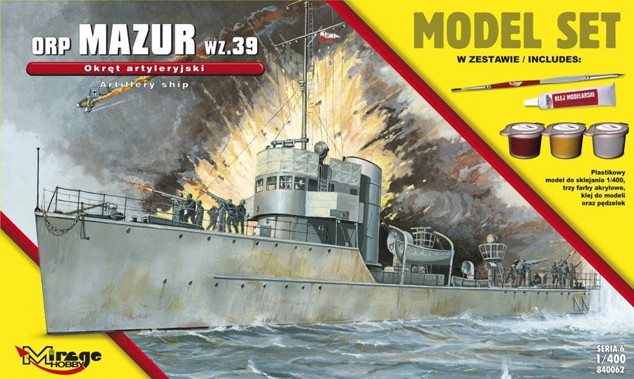 ORP 'MAZUR' 1939 Polish torpedo boat konstruktors