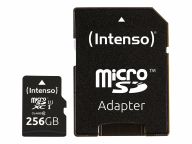 Intenso microSDXC Cards    256GB Class 10 UHS-I Premium atmiņas karte