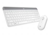 Logitech MK470 keyboard Mouse included USB QWERTY English White 5099206086616 klaviatūra