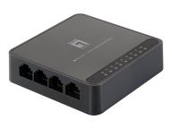 LevelOne Switch LevelOne FEU-0512 8-Port Fast Ethernet  4015867206683 datortīklu aksesuārs