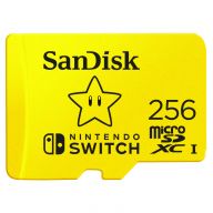 SanDisk microSDXC card for Nintendo Switch 256GB, 100MB/s Read, 90MB/s Write, V30, U3, C10, A1, UHS-1 atmiņas karte