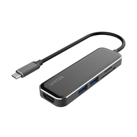 UNITEK Hub USB-C 2 x USB 3.1 kabelis, vads