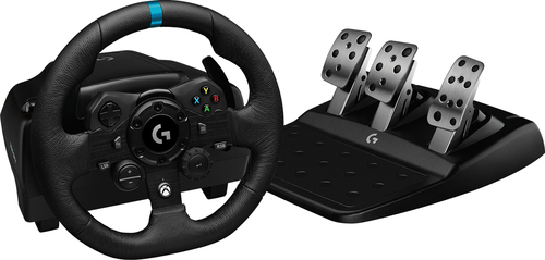 Logitech G923 Racing Wheel and Pedals for Xbox One and PC - USB spēļu konsoles gampad