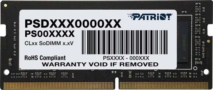 Patriot DDR4 SIGNATURE 8GB/3200 CL22 operatīvā atmiņa