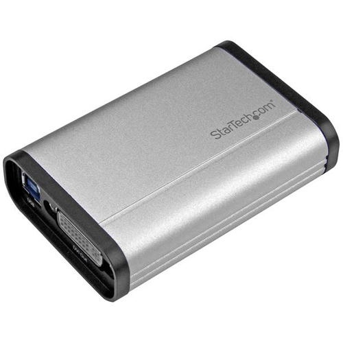 Adapter AV StarTech DVI-I - DVI-I srebrny (USB32DVCAPRO)