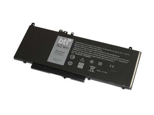 Tech BTI 4C BATTERY DELL E5470 E557 akumulators, baterija portatīvajiem datoriem