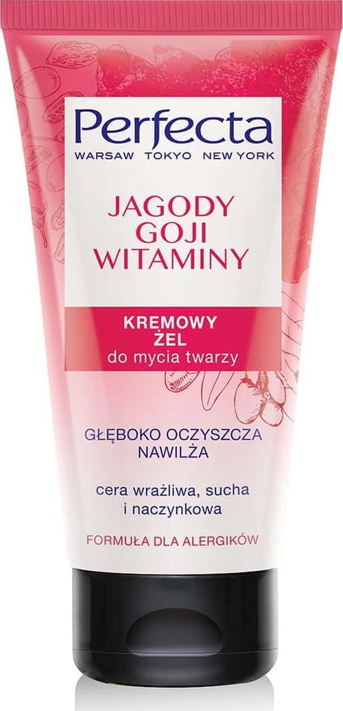 Perfecta Zel do mycia twarzy Jagody Goji&Witaminy 150ml 5900525057914 (5900525057914) kosmētikas noņēmējs