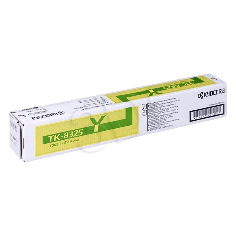 Toner Kyocera TK-8325Y | 12000 pages | Yellow | Kyocera TASKalfa 2551ci toneris