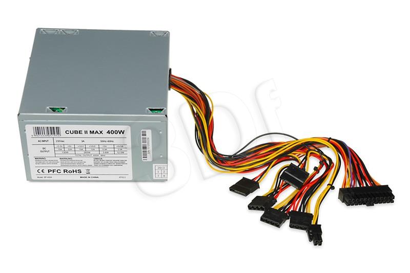 POWER SUPPLY I-BOX CUBE II ATX 400W 12 CM FAN Barošanas bloks, PSU