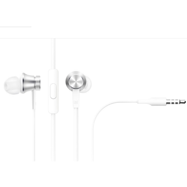 Xiaomi Mi In-Ear Headphones Basic ZBW4355TY 3.5 mm, Silver, Built-in microphone
