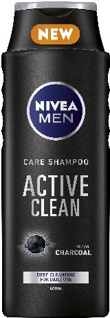 Nivea Hair Care Szampon ACTIVE CLEAN for men 400ml 0182753 (9005800244693) Matu šampūns
