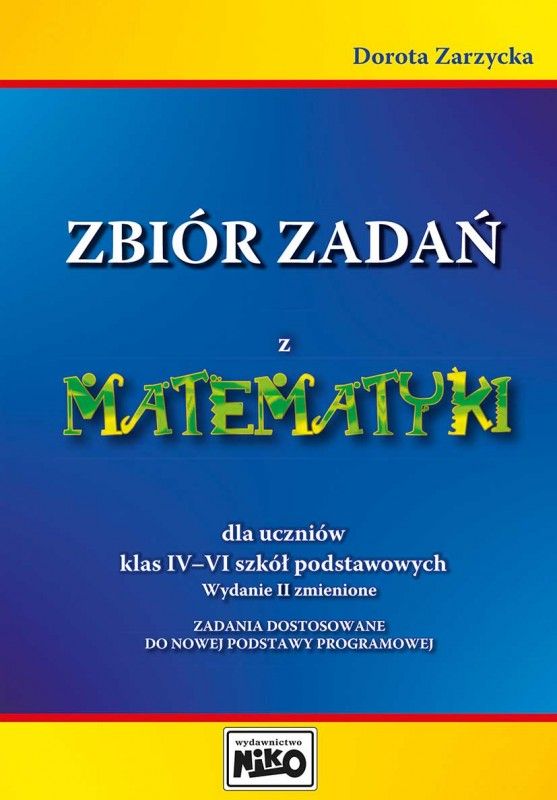 Zbior zadan z matematyki dla uczniow klas IV-VI 215544 (9788364359484) galda spēle