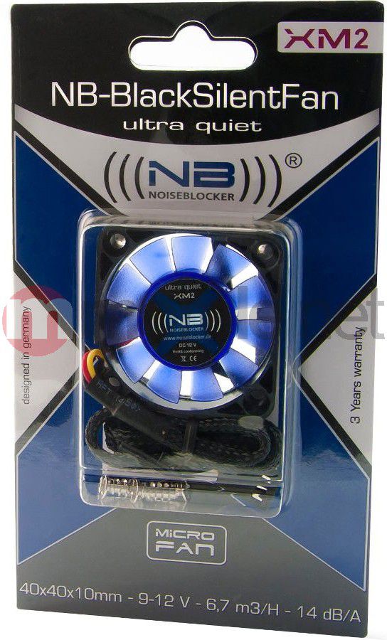 Wentylator Noiseblocker BlackSilent Fan XM2 (ITR-XM-2) ITRXM2 (4250051906028) ventilators