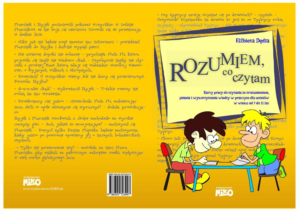 Rozumiem, co czytam. KP dla uczniow 7-11 lat 125104 (9788392723097) galda spēle