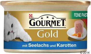 Nestle GOURMET GOLD 85g org pate Czarniak z marchewka VAT007517 (7613033047428) kaķu barība