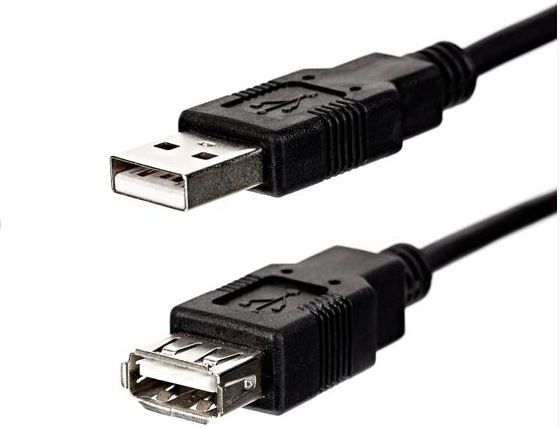 Kabel USB USB A/A, 3m USB kabelis