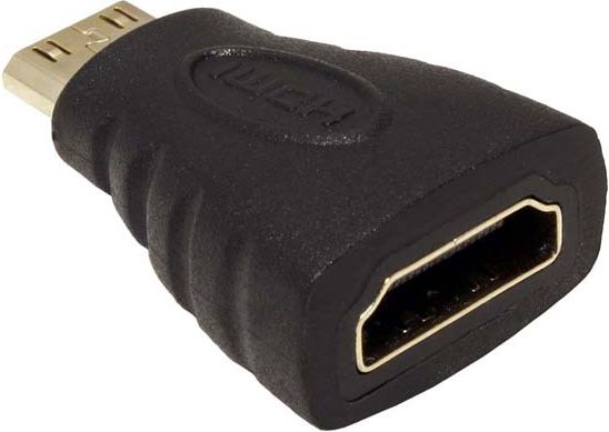 Adapter AV HDMI Mini - HDMI czarny 1050792 (8590274464681)