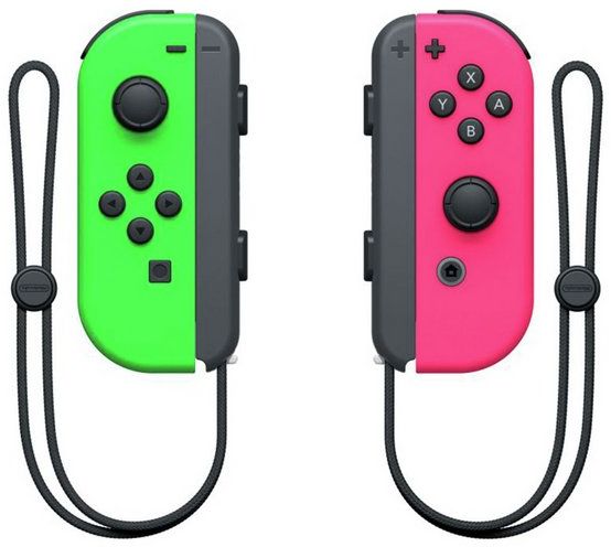 Nintendo Joy-Con Controller 2er-Set Neon-Green/Neon-Pink spēļu konsoles gampad