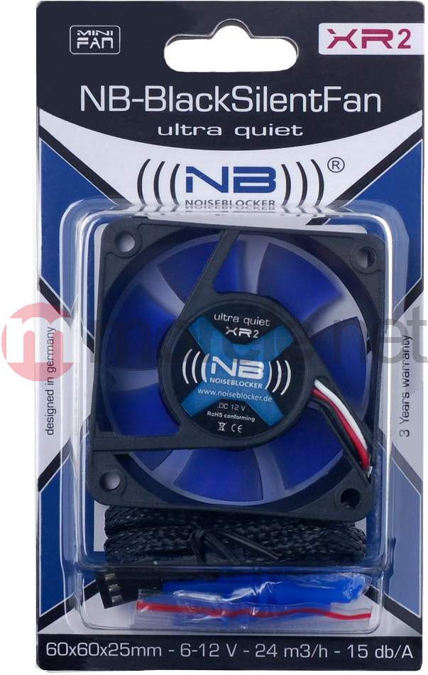 Wentylator Noiseblocker BlackSilent Fan XR2 (ITR-XR-2) ITRXR2 (4250051906066) ventilators