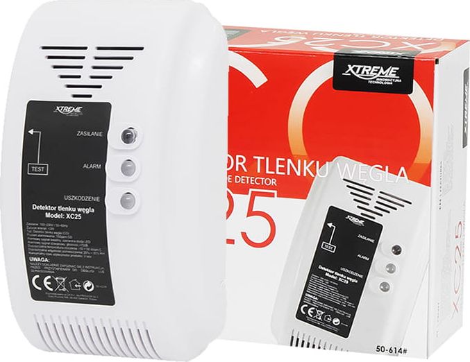 Xtreme Carbon monoxide detector CO detector Xtreme (XC25, 230 V) drošības sistēma
