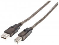 Manhattan USB 2.0 aktives Anschluskabel 15m Stecker/Stecker USB kabelis