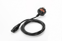 Zebra AC Line Cord UK, 1.8m grounded BS1363 plug  4054317559955 kabelis, vads