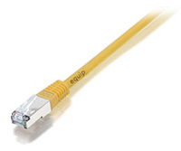 equip 605667 Patchkabel RJ45-Stecker auf RJ45-Stecker S/FTP Cat.6a 0.50m gelb kabelis, vads