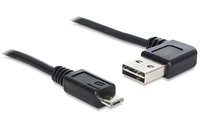 DeLOCK 3m USB 2.0 A - micro-B m/m 3m USB A Micro-USB B black USB Kabel (83384) USB kabelis