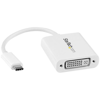 StarTech.com USB-C auf DVI Adapter - Wei (CDP2DVIW) USB kabelis