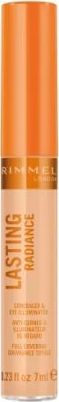 Rimmel  Korektor pod oczy Lasting Radiance Concealer&Eye Illuminator 040 Soft Beige 7ml 3614226917188 (3614226917188)