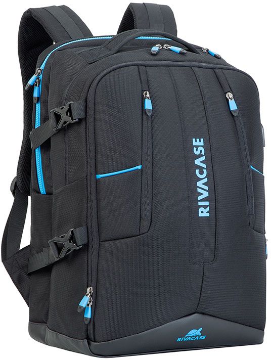 Rivacase 7860 Gaming Backpack 17.3  black portatīvo datoru soma, apvalks