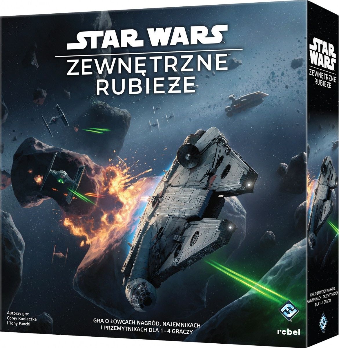 Rebel Gra planszowa Star Wars: Zewnetrzne Rubieze GXP-703342 (5902650613447) galda spēle