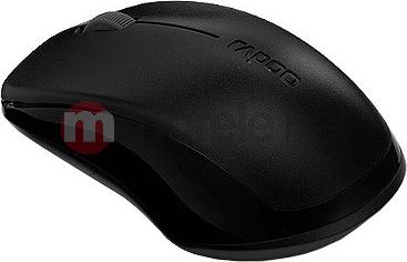 RAPOO WIRELESS OPTICAL  MOUSE 1620 BLACK Datora pele