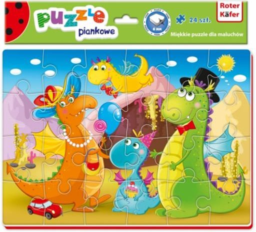 Roter Kafer Puzzle piankowe Dinozaury 30621336 (4820195560112) puzle, puzzle