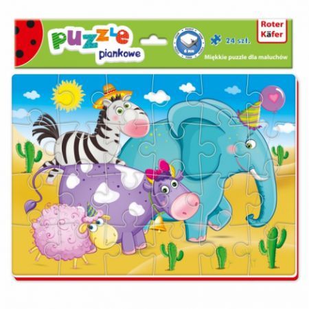 Roter Kafer Puzzle Miekkie Smieszne zdjecia 24 elementy (30621338) 30621338 (4820195560129) puzle, puzzle