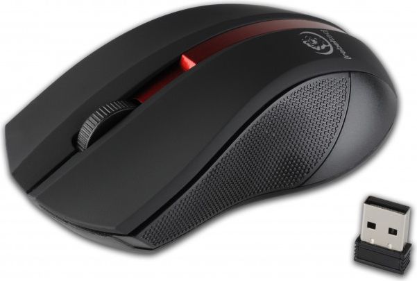 Rebeltec wireless optica l mouse GALAXY RED Datora pele