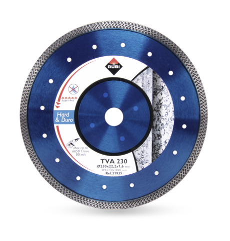 Rubi Turbo Viper TVA Superpro hard diamond blade 125mm (31933)