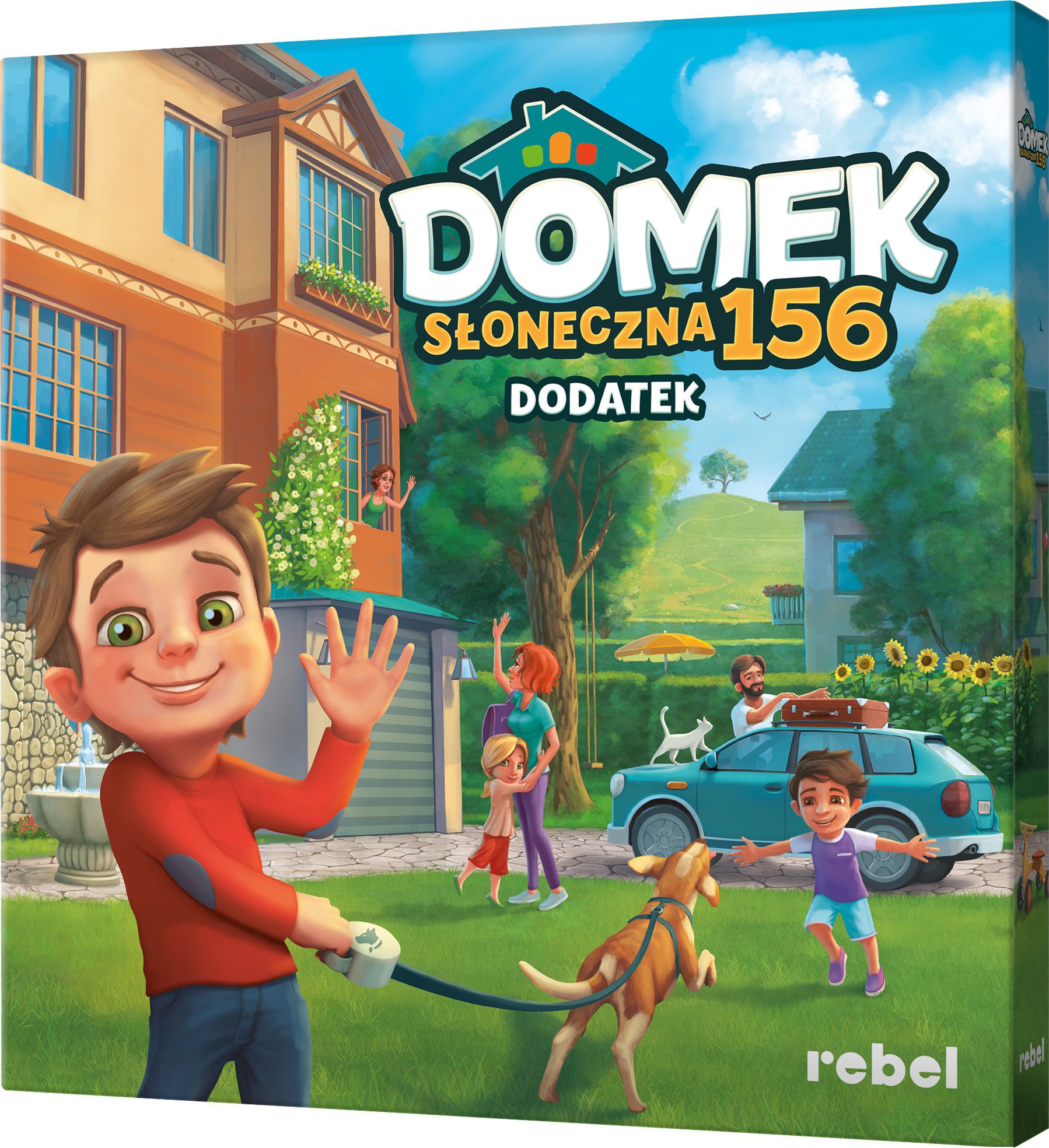 Rebel Dodatek do gry Domek: Sloneczna 156 252325 (5902650610927) galda spēle